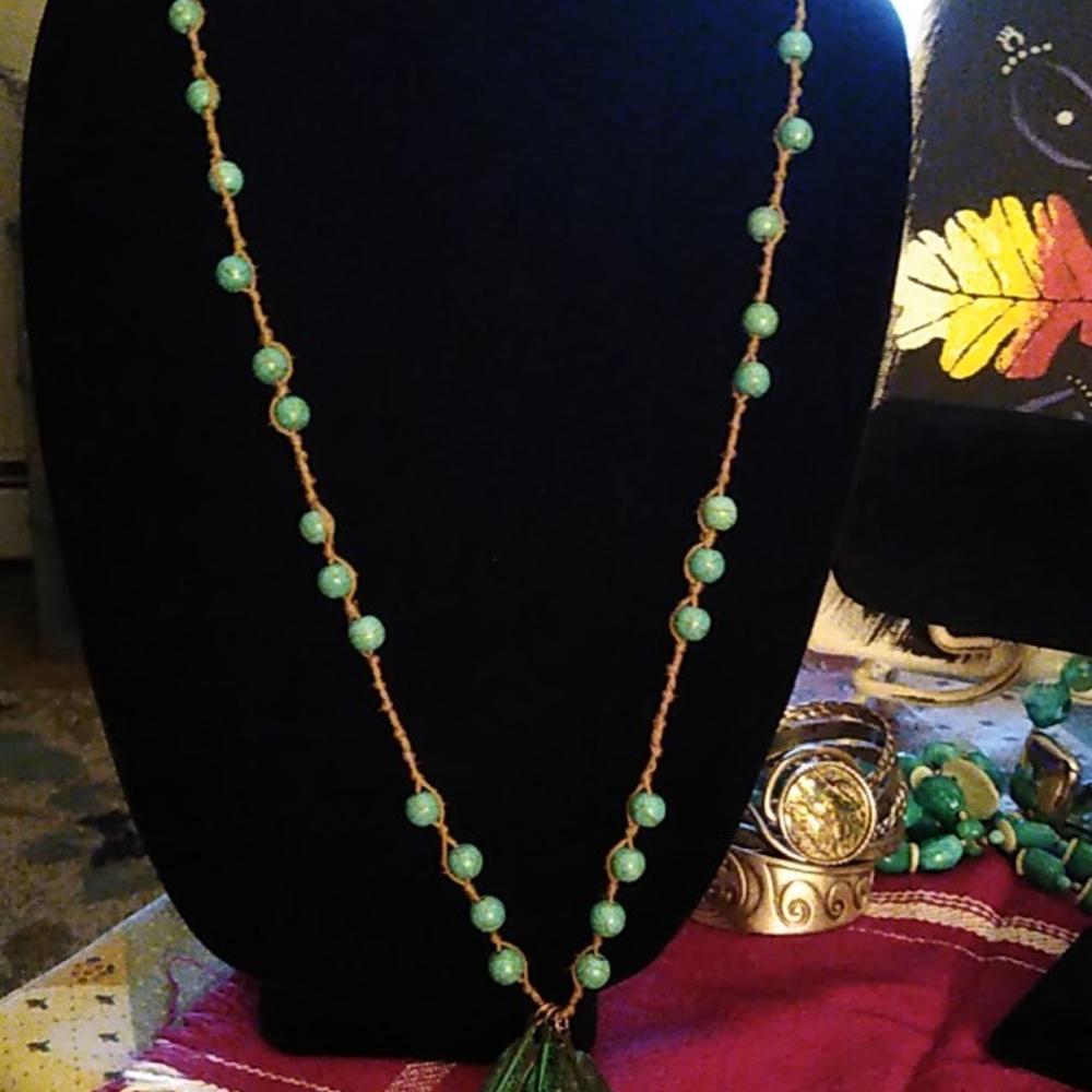Vintage turquoise necklace 🌺